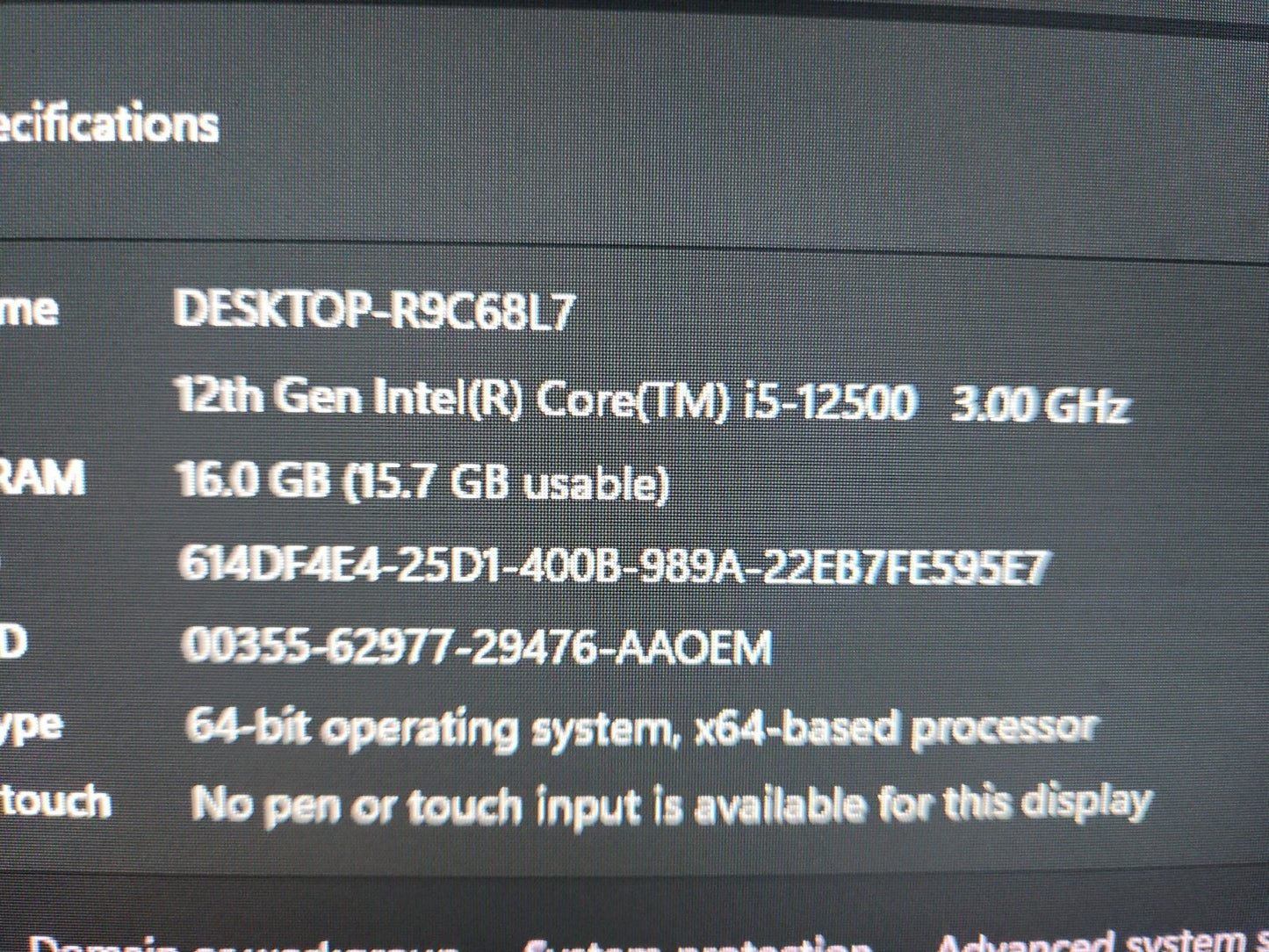 Dell OptiPlex 3000 SFF Core i5-12500 16GB RAM 256GB NVMe Win11 Desktop PC