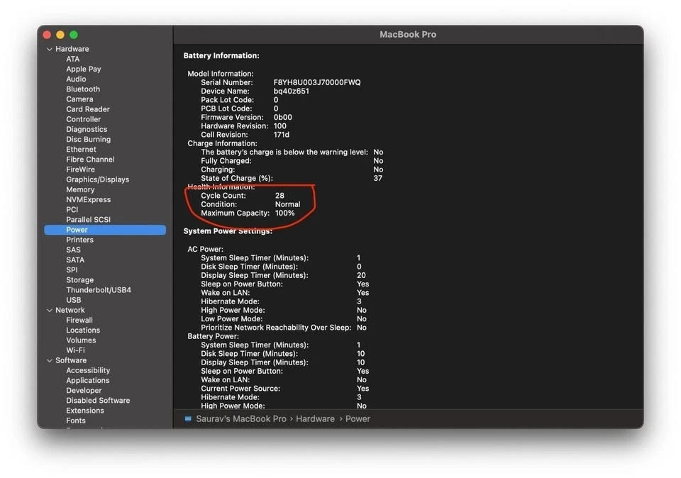 Space Black MacBook Pro 16 M4 MAX 36GB 1TB 28 cycles 100% battery!