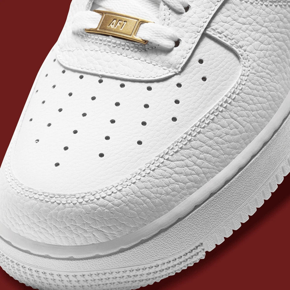 Nike Air Force 1 '07 Shoes White Team Red CZ0326-100 Men's Multi Size NEW