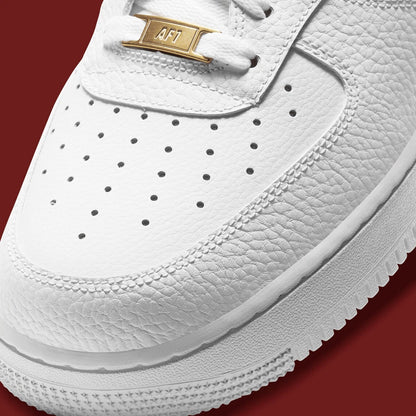 Nike Air Force 1 '07 Shoes White Team Red CZ0326-100 Men's Multi Size NEW